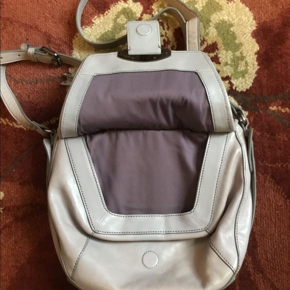 Lavander Authentic Leather Crossbody Bag - Picture 5 of 8